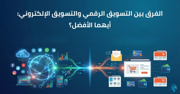 صورة توضح انواع التسويق المستخدمة في تطوير العلامات التجارية وزيادة الوعي بالجمهور.