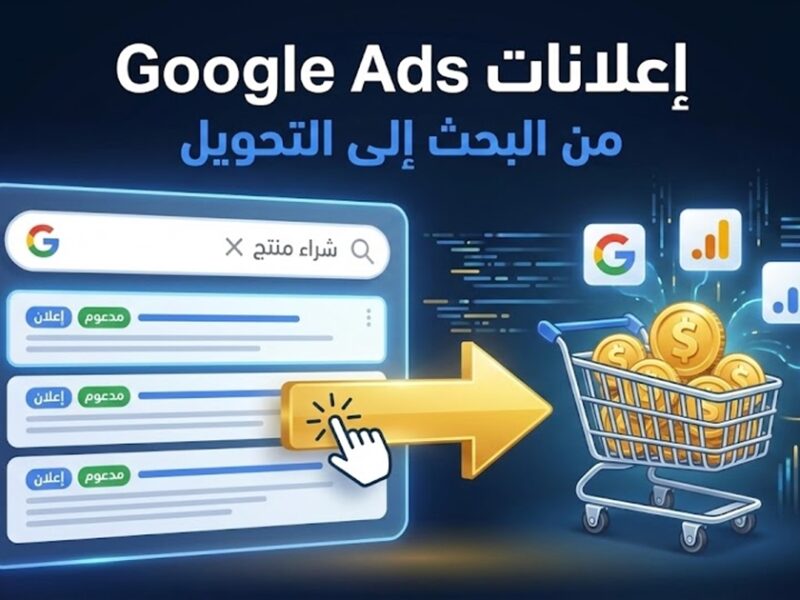 إعلانات Google Ads: دليل شامل لتحقيق نتائج فعلية من البحث إلى التحويل