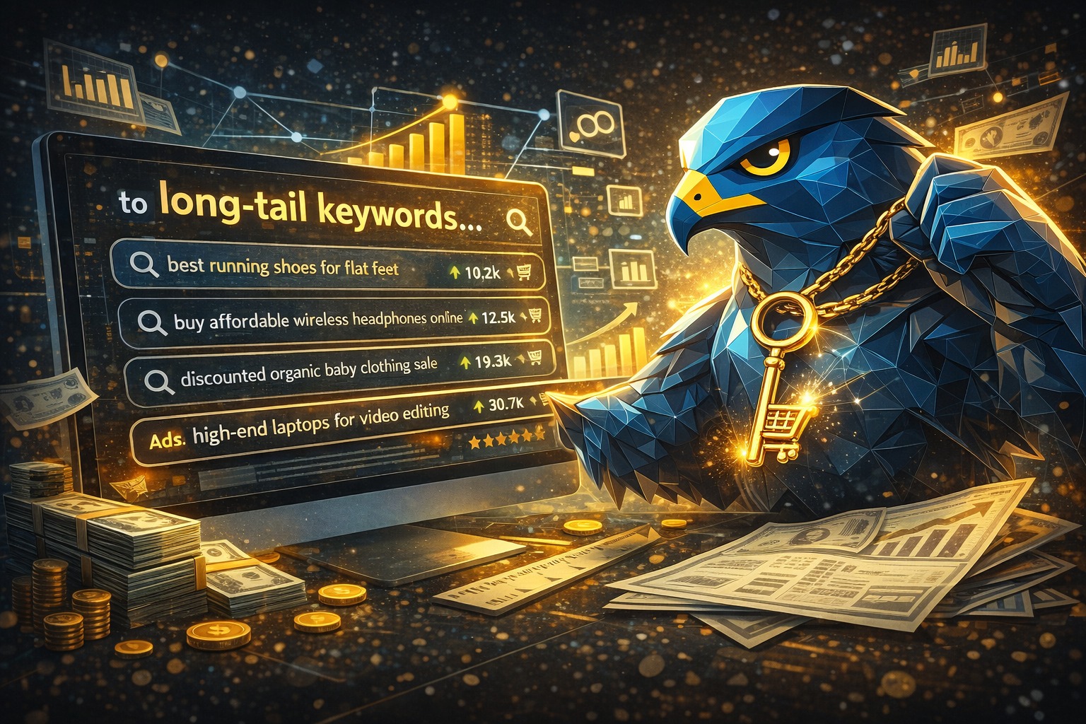 الكلمات المفتاحية طويلة الذيل (Long-Tail Keywords): السلاح السري لمضاعفة مبيعات المتاجر الإلكترونية في السعودية