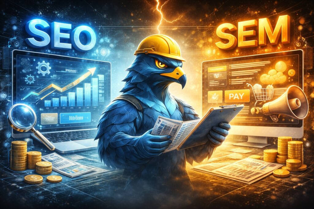 السيو العضوي (SEO) أم الإعلانات المدفوعة (SEM): أيهما يحقق النمو الأسرع لمشروعك؟