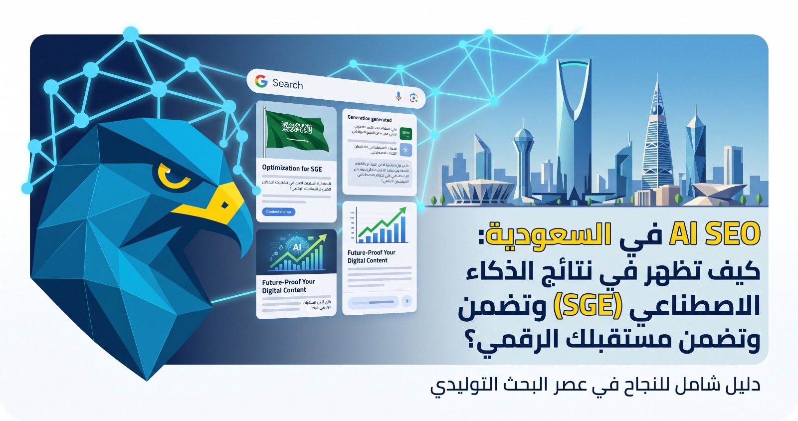 AI SEO في السعودية: كيف تظهر في نتائج الذكاء الاصطناعي (SGE) وتضمن مستقبلك الرقمي؟