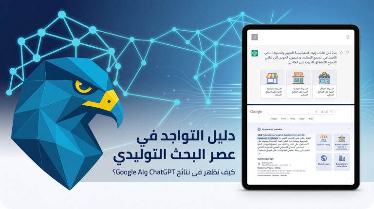 "GEO SEO: كيف تظهر شركتك في نتائج ChatGPT وGoogle AI؟ دليل التواجد في عصر البحث التوليدي