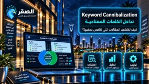 Keyword Cannibalization واكتشاف الصفحات التي تنافس بعضها في Google