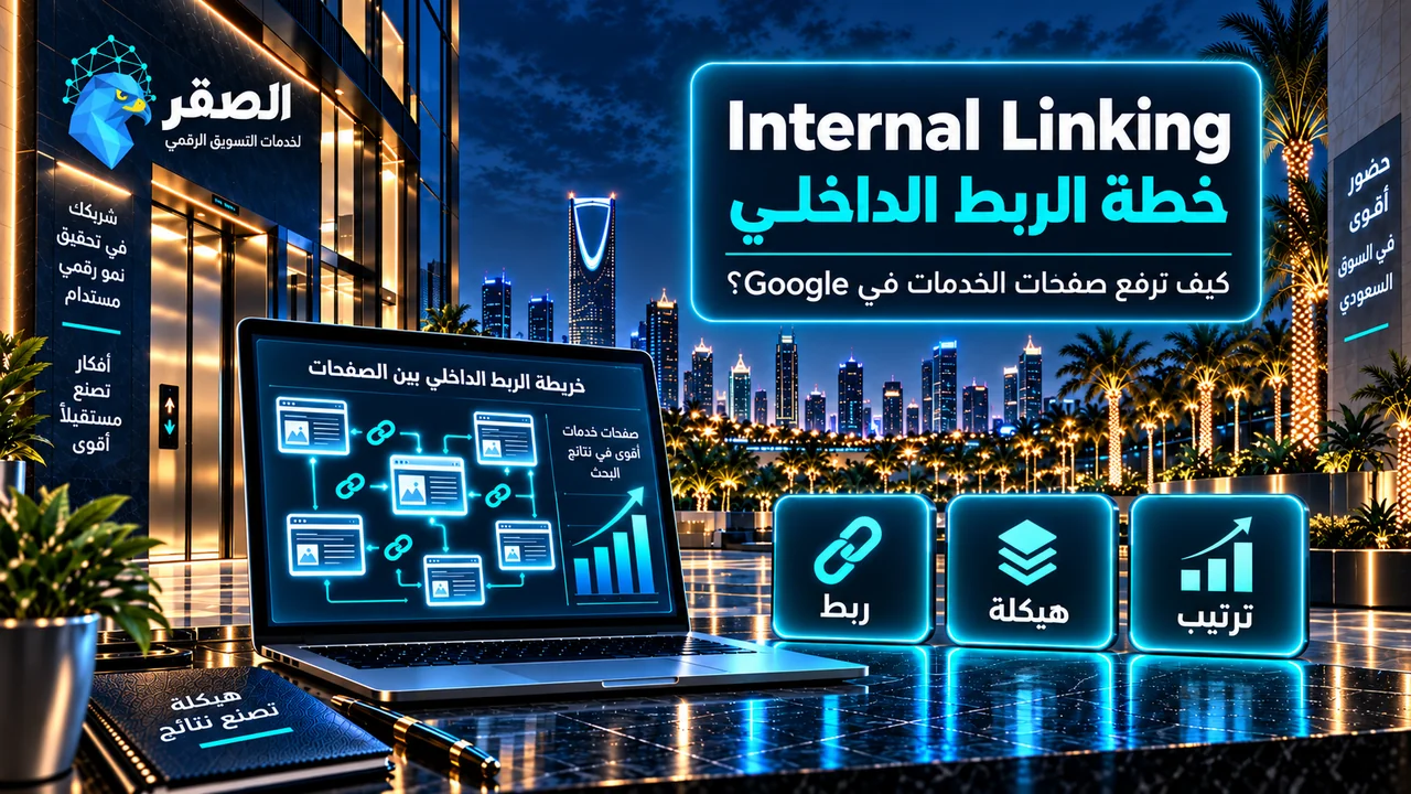 Internal Linking وخطة الربط الداخلي لرفع صفحات الخدمات في Google