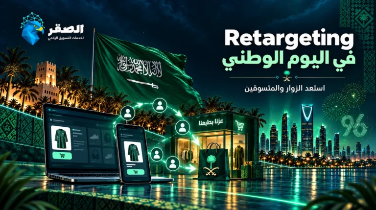 إعلانات إعادة الاستهداف Retargeting بعد اليوم الوطني السعودي لزيادة التحويلات