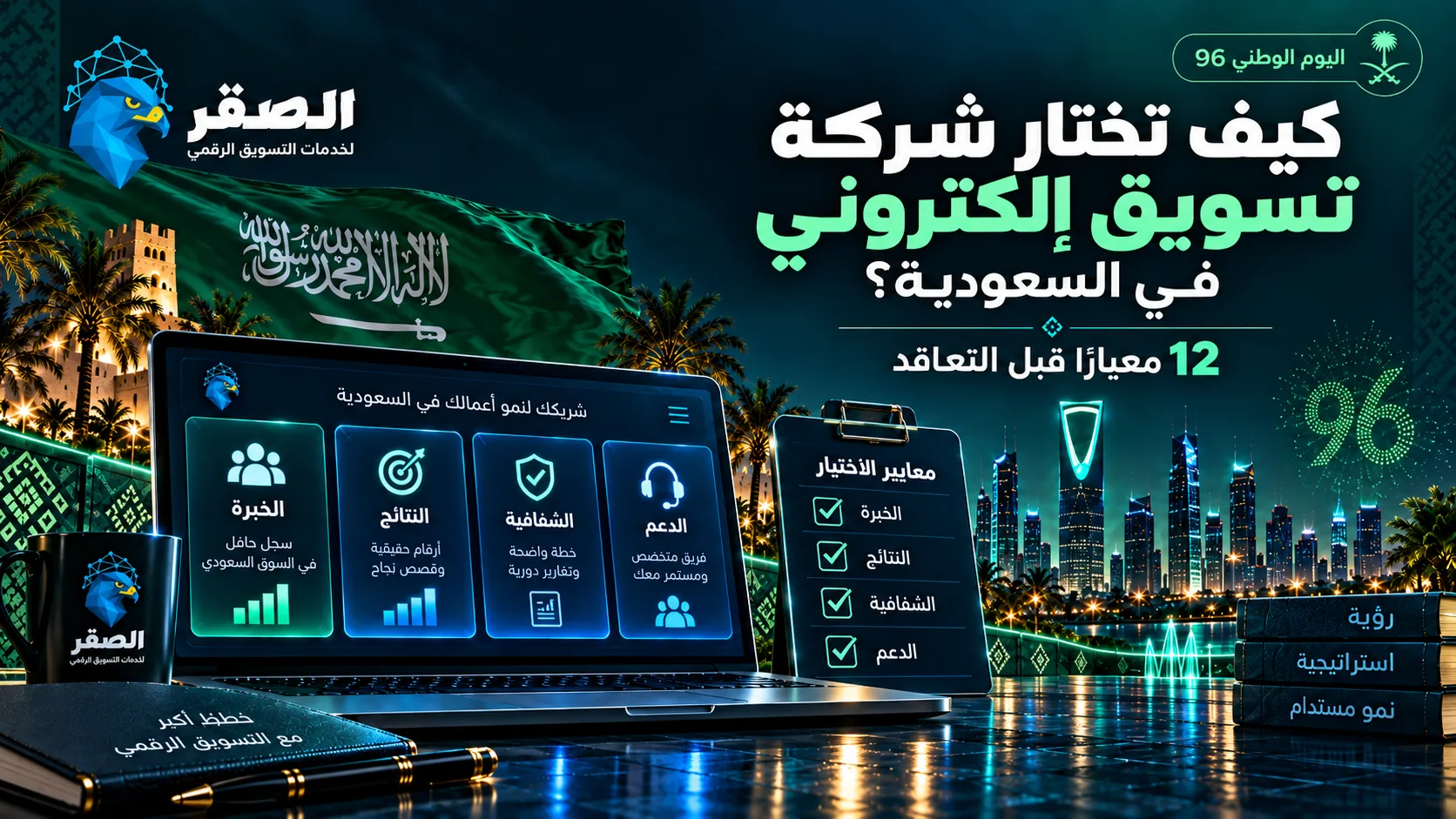 كيف تختار شركة تسويق إلكتروني في السعودية ومعايير الاختيار قبل التعاقد