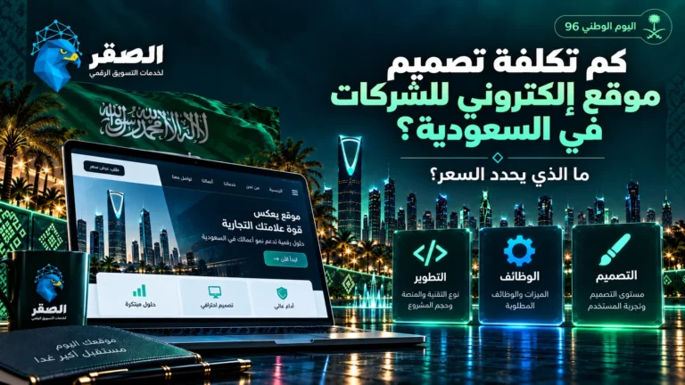 تكلفة تصميم موقع إلكتروني للشركات في السعودية والعوامل المؤثرة في السعر