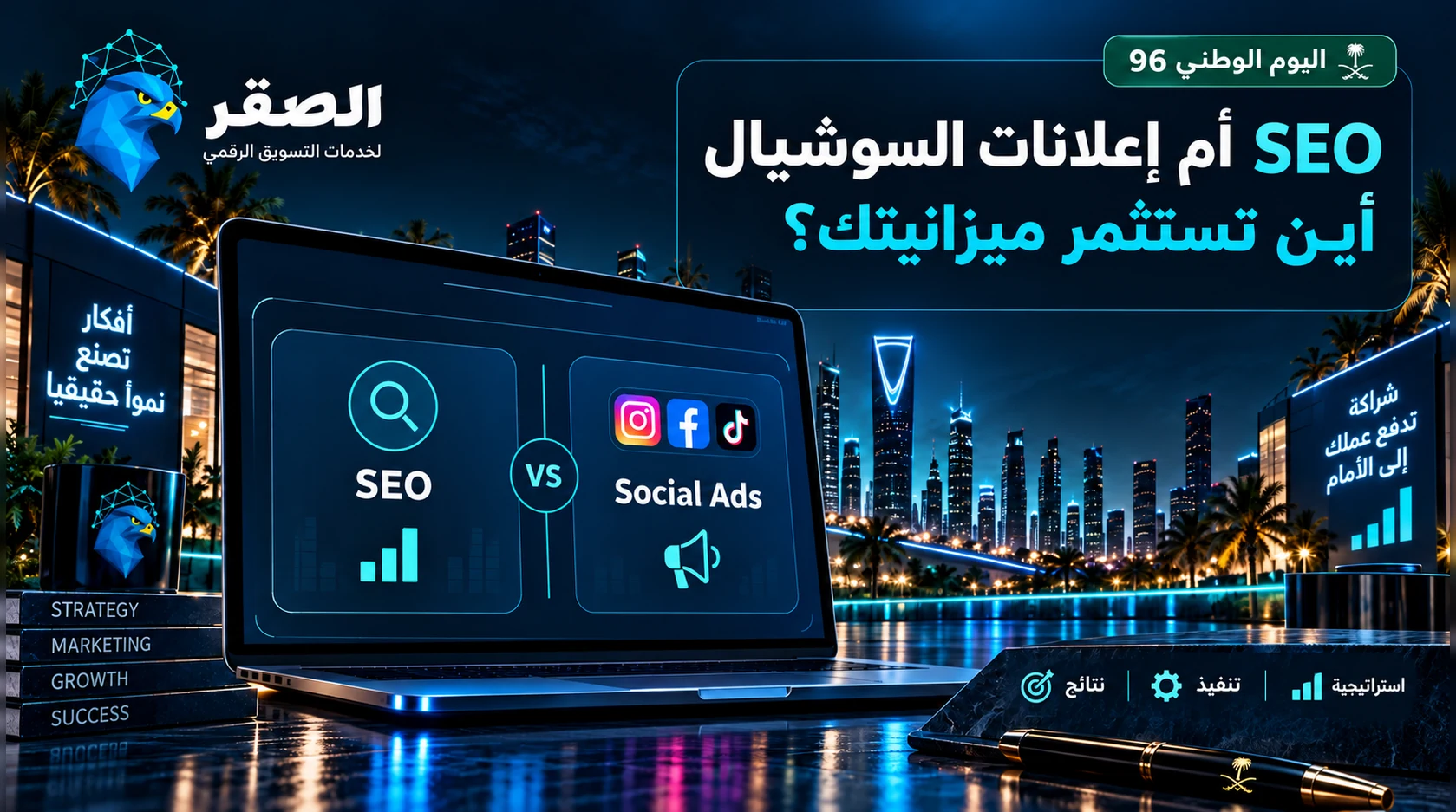 SEO أم إعلانات السوشيال ميديا: أين تستثمر ميزانيتك؟