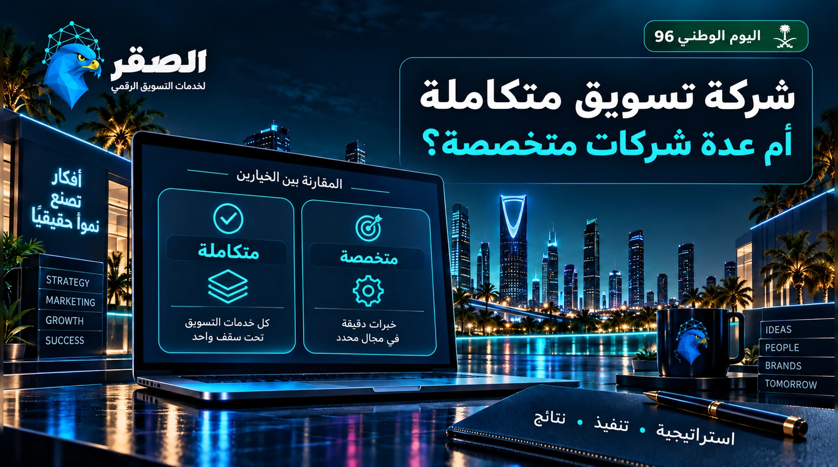 SEO والتسويق بالمحتوى لزيادة الزيارات العضوية وبناء الظهور في السعودية
