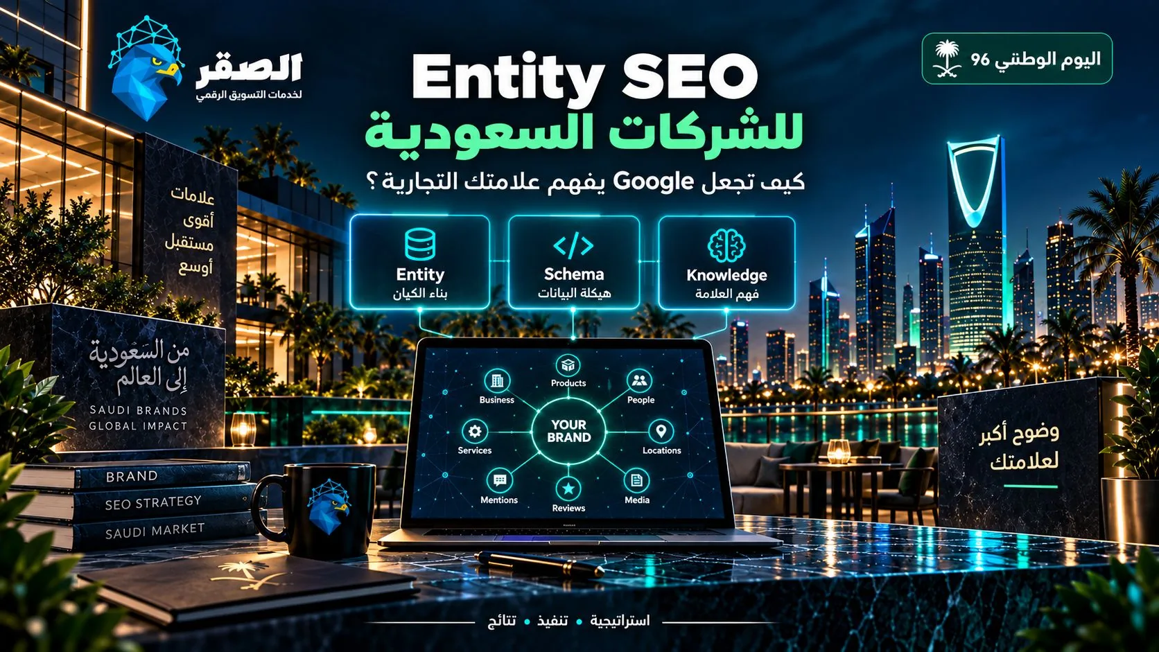 Entity SEO للشركات السعودية وتحسين فهم Google للعلامة التجارية