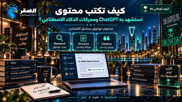 كتابة محتوى تستشهد به ChatGPT ومحركات الذكاء الاصطناعي