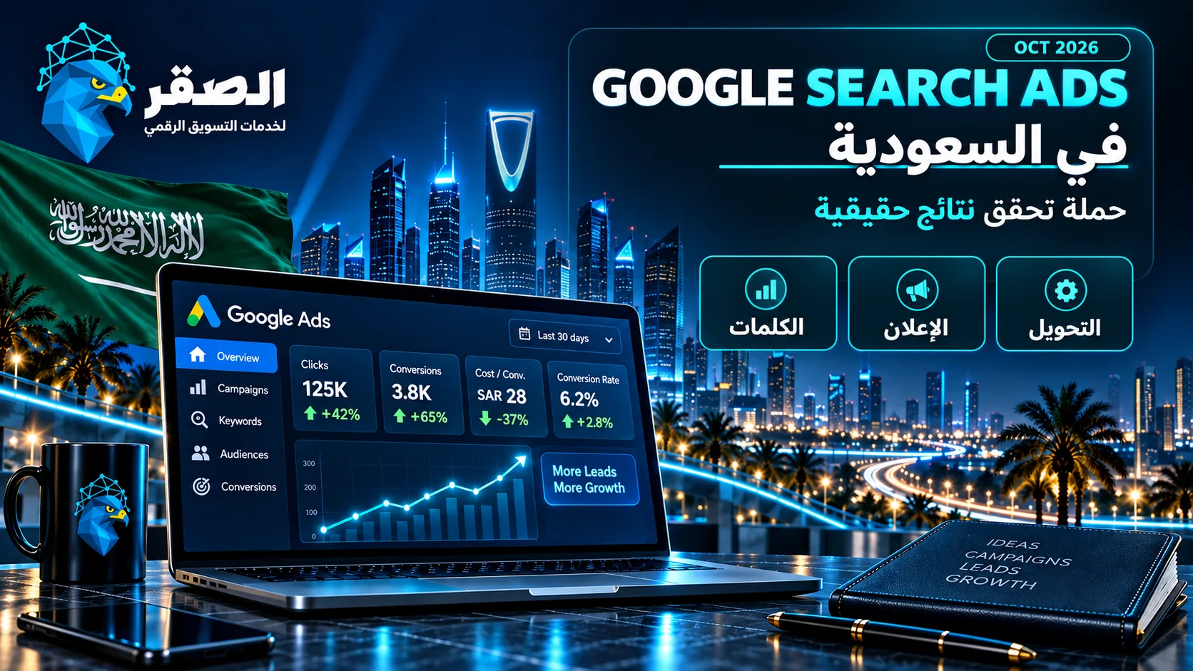 Google Search Ads في السعودية وبناء حملة تحقق عملاء محتملين حقيقيين