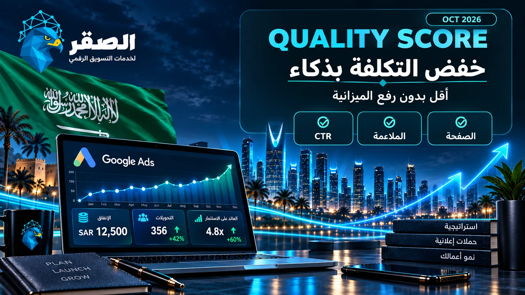 Quality Score في Google Ads وخفض تكلفة النقرة CPC بدون زيادة الميزانية