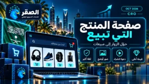 تحسين صفحة المنتج لزيادة المبيعات ورفع معدل التحويل CRO للمتاجر