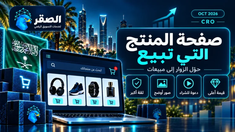 تحسين صفحة المنتج لزيادة المبيعات ورفع معدل التحويل CRO للمتاجر
