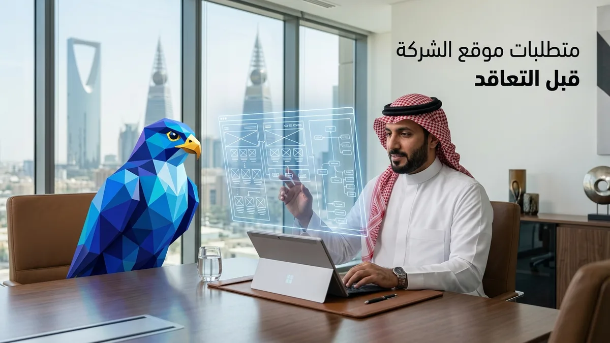 دليل تصميم موقع شركة في السعودية: كيف تكتب وثيقة المتطلبات الفنية والتسويقية قبل التعاقد