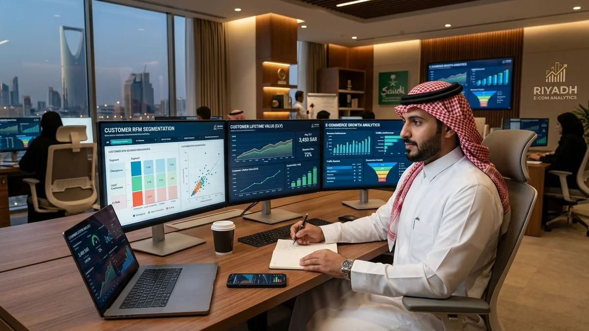 تقسيم عملاء المتاجر بنموذج RFM بالسعودية لمضاعفة الأرباح