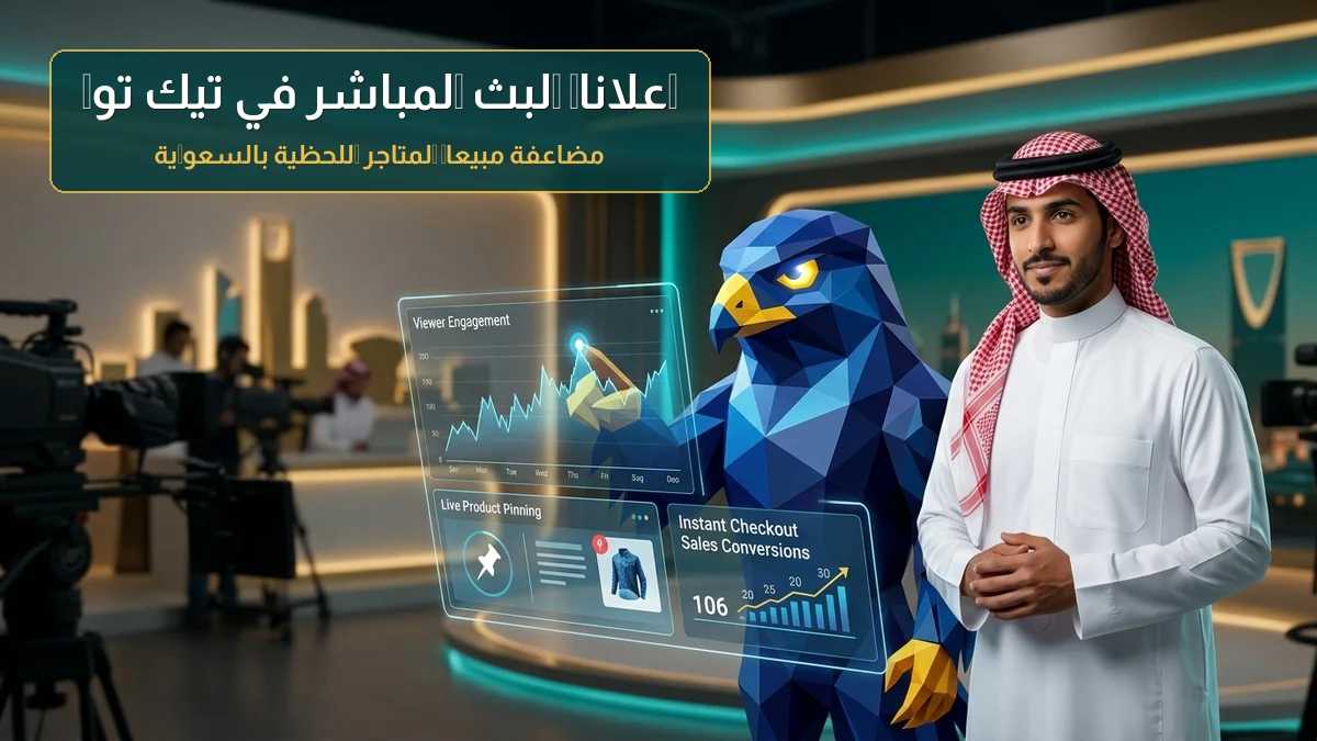 إعلانات البث المباشر في تيك توك بالسعودية: مضاعفة المبيعات الفورية