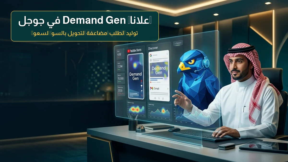 إعلانات Demand Gen في جوجل بالسعودية: توليد الطلب ومضاعفة التحويل