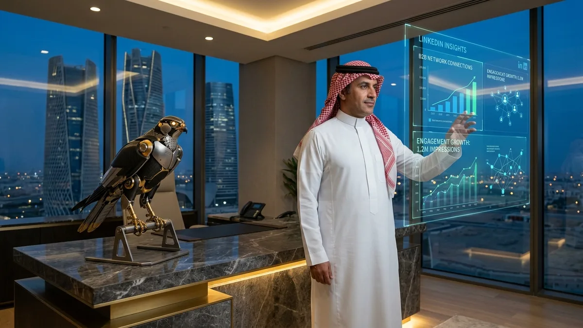 القيادة الفكرية للمدراء في لينكد إن بالسعودية: استراتيجية بناء الثقة وصناعة الصفقات
