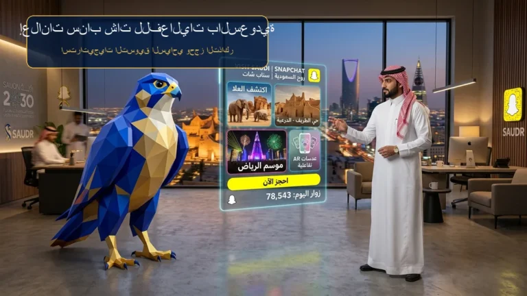 إعلانات سناب شات للفعاليات بالسعودية وتسويق الوجهات السياحية وعدسات الواقع المعزز