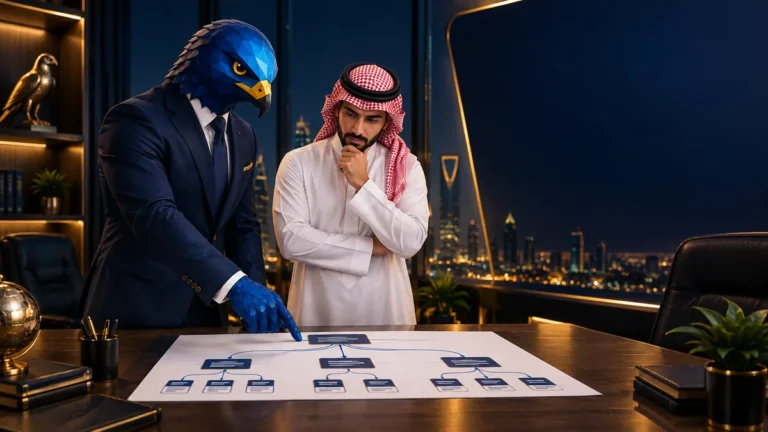 التسويق القائم على الحسابات ABM لصفقات B2B في السعودية الصقر
