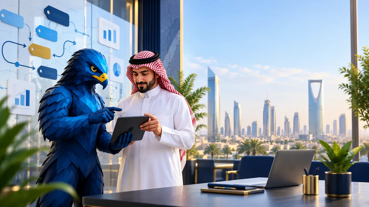 رحلة العميل الرقمية لشركات B2B في السعودية الصقر