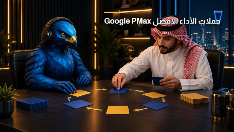 حملات Google Performance Max لمتاجر التجزئة الصقر