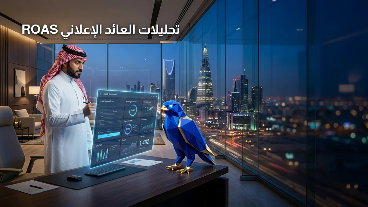 تحليلات العائد على الإنفاق ROAS والقيمة الدائمة CLV الصقر