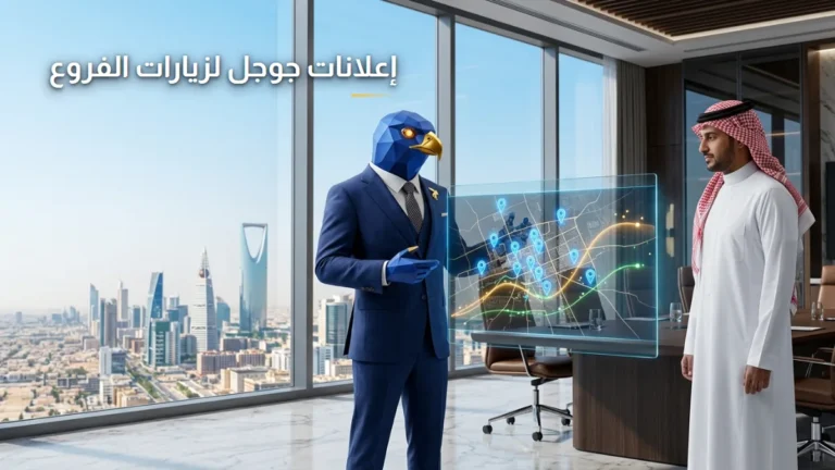 إعلانات جوجل لزيارات المتاجر الفعلية والفروع الصقر