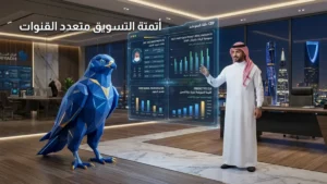 أتمتة التسويق متعدد القنوات للشركات السعودية الصقر