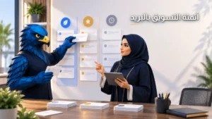 أتمتة التسويق عبر البريد الإلكتروني للمتاجر السعودية الصقر