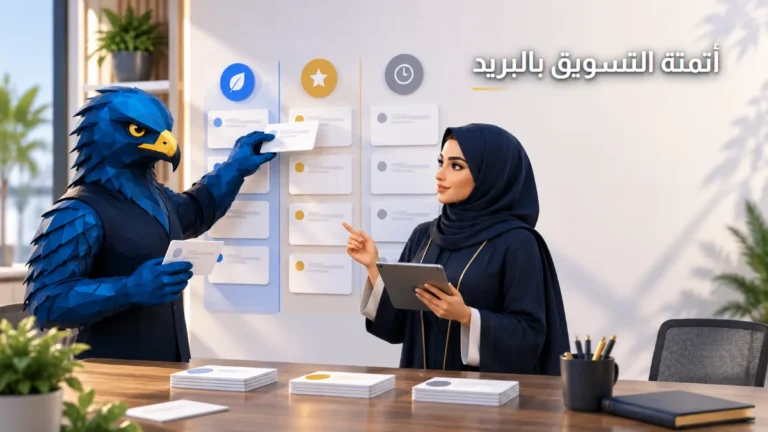 أتمتة التسويق عبر البريد الإلكتروني للمتاجر السعودية الصقر