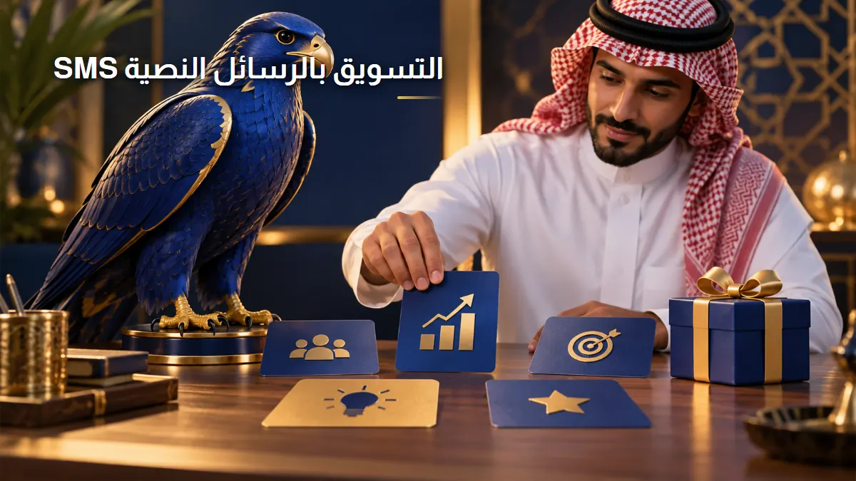 التسويق عبر الرسائل النصية القصيرة SMS للمتاجر السعودية الصقر