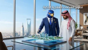 تطوير وبناء البوابات والمنصات العقارية الصقر