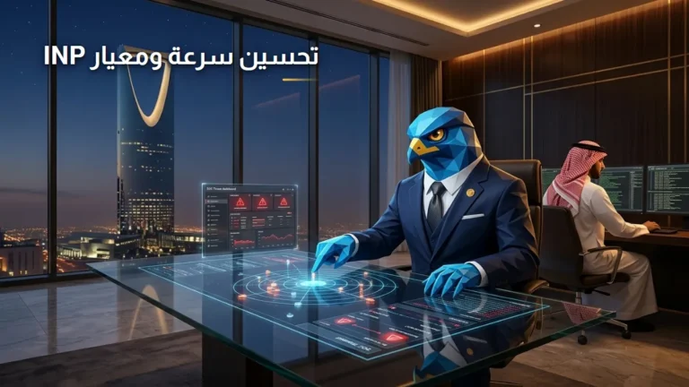تحسين معيار تفاعل الرسم التالي INP للمواقع السعودية الصقر