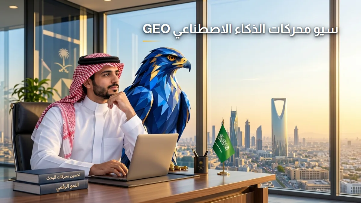 سيو محركات الذكاء الاصطناعي GEO بالسعودية الصقر