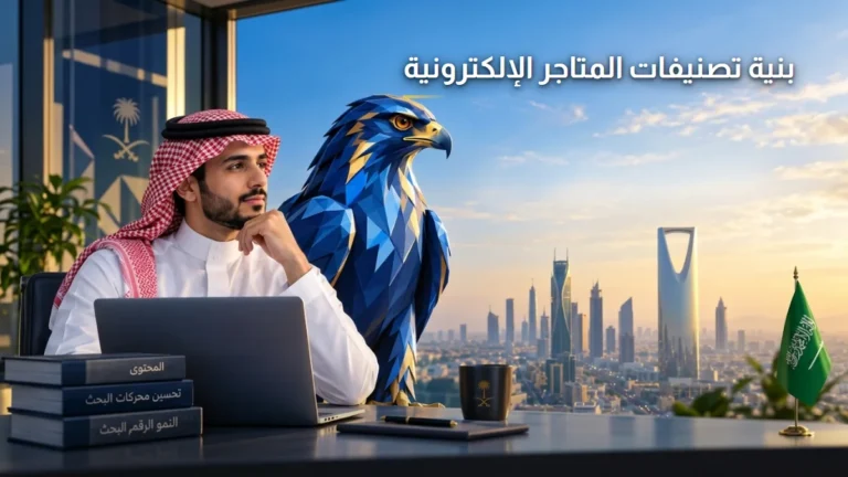 بنية تصنيفات المتجر الإلكتروني للسيو الصقر