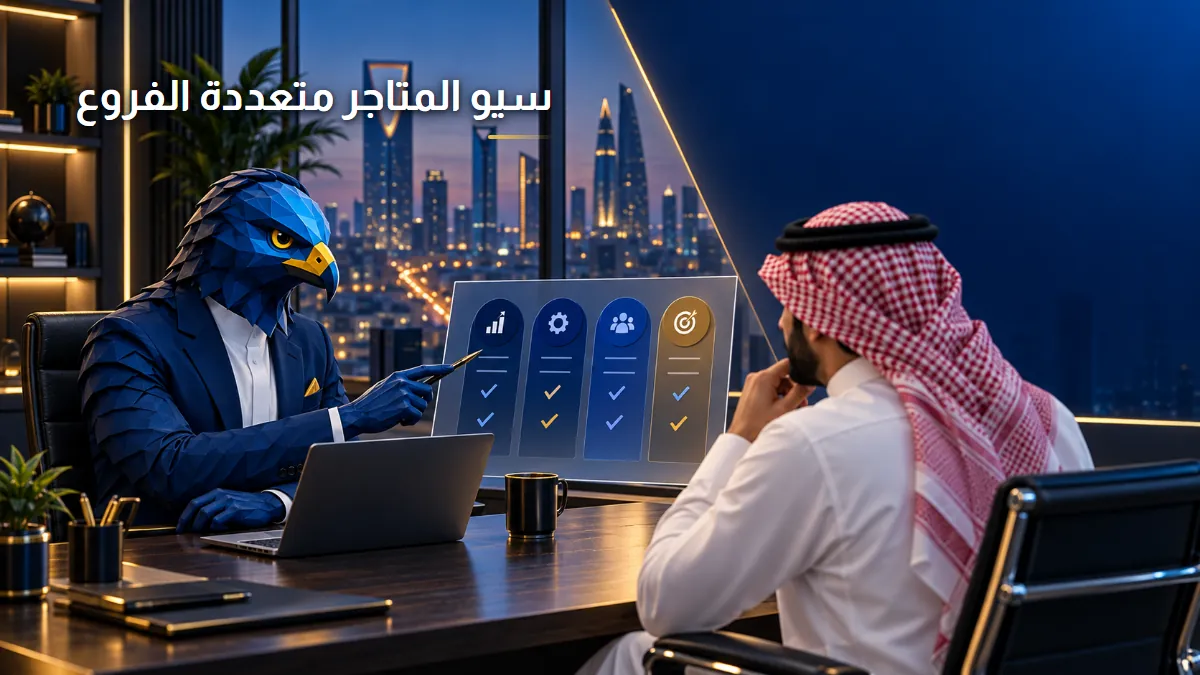 سيو المتاجر متعددة الفروع والبحث المحلي الصقر