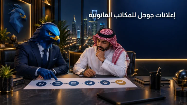 إعلانات جوجل للمكاتب القانونية والمحاماة الصقر