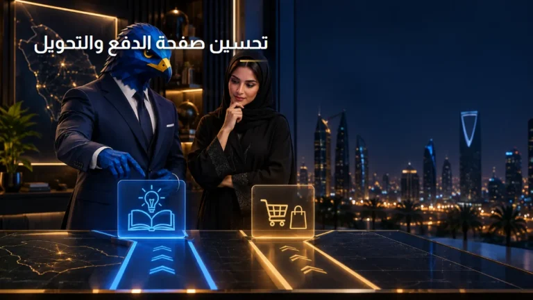 تحسين صفحة الدفع بالمتاجر الإلكترونية الصقر