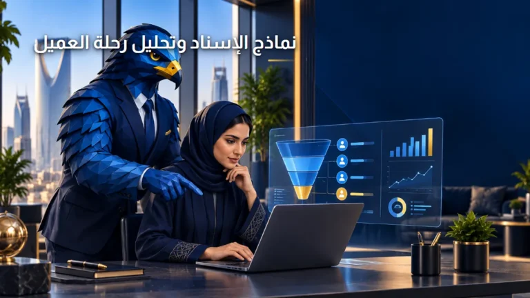 تحليل رحلة العميل ونماذج الإسناد التسويقي الصقر