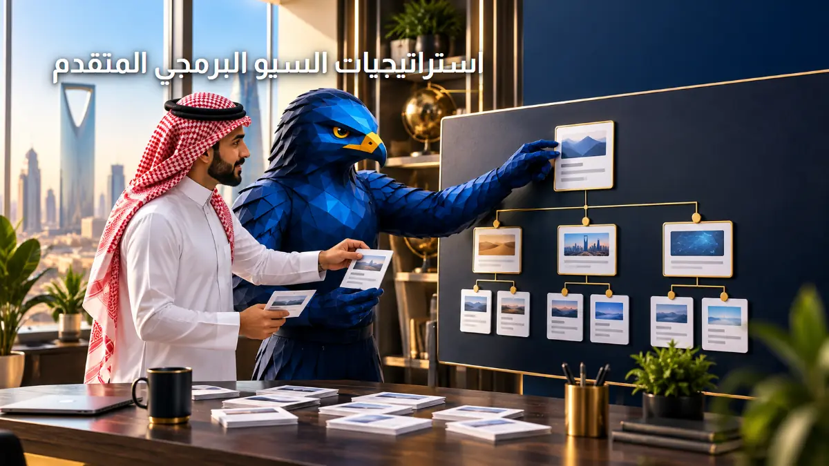 السيو البرمجي وتوليد الصفحات المتصدرة الصقر