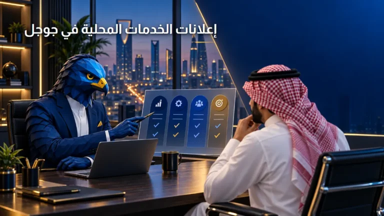 إعلانات الخدمات المحلية في جوجل لجذب العملاء القريبين الصقر