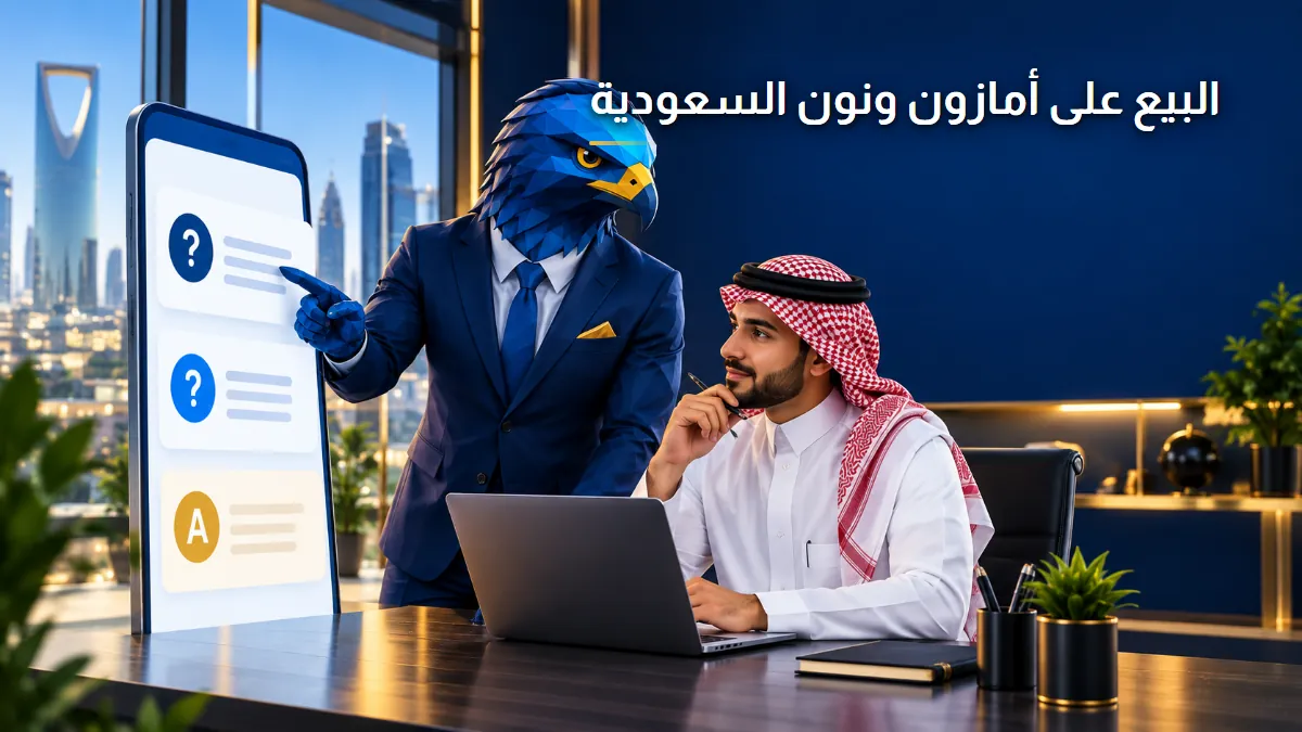 استراتيجيات البيع على أمازون ونون وتصدر صندوق الشراء الصقر