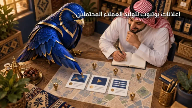 إعلانات يوتيوب لتوليد العملاء وخفض تكلفة الاكتساب الصقر