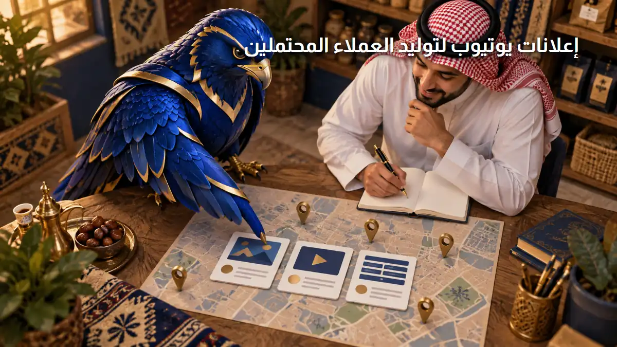 إعلانات يوتيوب لتوليد العملاء وخفض تكلفة الاكتساب الصقر