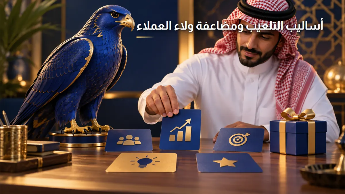 برامج الولاء وأساليب التلعيب لمتاجر التجزئة الصقر