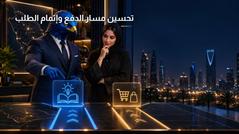 تحسين مسار الدفع ومضاعفة إتمام الشراء للمتاجر الصقر
