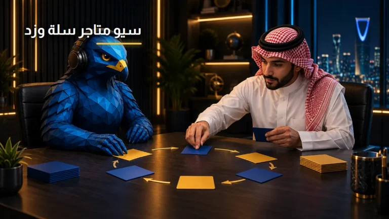 سيو منصات التجارة الإلكترونية سلة وزد الصقر